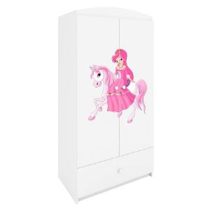 Obrazek Szafa Babydreams Biały – Księżniczka 1