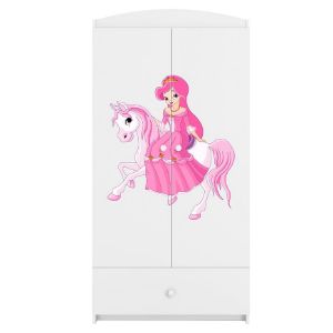Obrazek Szafa Babydreams Biały – Księżniczka 1