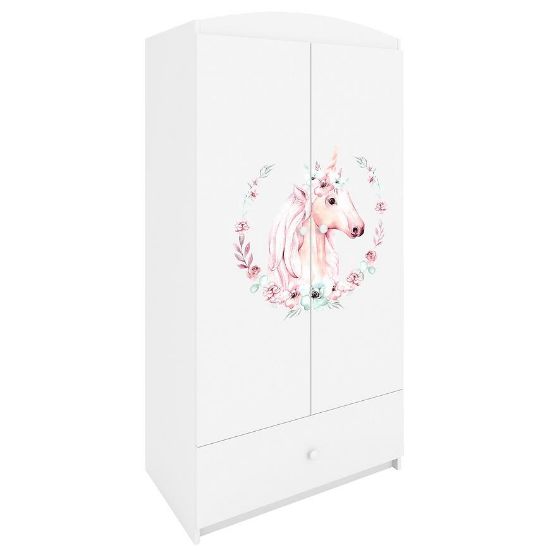 Obrazek Szafa Babydreams Biały – Konik