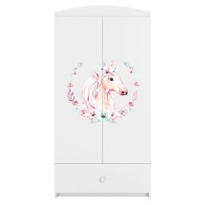 Obrazek Szafa Babydreams Biały – Konik