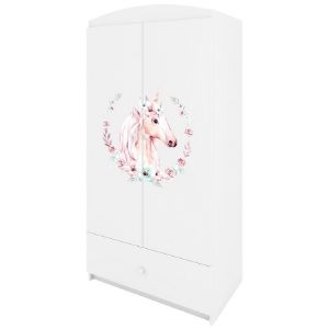 Obrazek Szafa Babydreams Biały – Konik