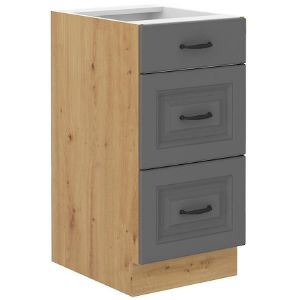 Obrazek Szafka kuchenna Stilo dustgrey/artisan 40D 3S BB