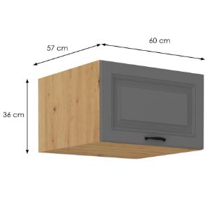 Obrazek Szafka kuchenna Stilo dustgrey/artisan 60 Nagu-36 1F