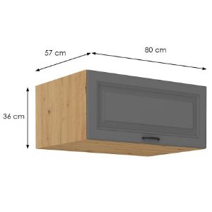 Obrazek Szafka kuchenna Stilo dustgrey/artisan 80 Nagu-36 1F