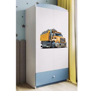 Obrazek Szafa Babydreams Niebieski – Ciężarówka