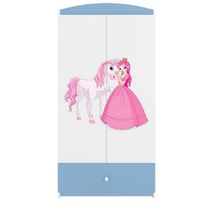 Obrazek Szafa Babydreams Niebieski – Księżniczka 2