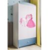Obrazek Szafa Babydreams Niebieski – Księżniczka 2