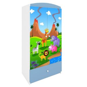 Obrazek Szafa Babydreams Niebieski – Safari