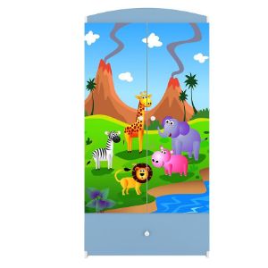 Obrazek Szafa Babydreams Niebieski – Safari