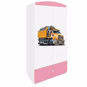 Obrazek Szafa Babydreams Różowy – Ciężarówka