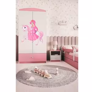 Obrazek Szafa Babydreams Różowy – Księżniczka 1