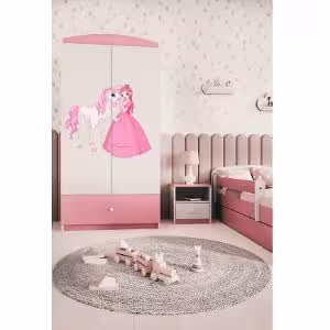 Obrazek Szafa Babydreams Różowy – Księżniczka 2