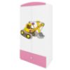Obrazek Szafa Babydreams Różowy – Koparka