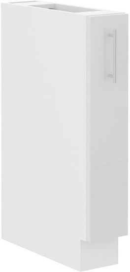 Obrazek Szafka kuchenna Lara 15D cargo bb biały połysk