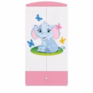 Obrazek Szafa Babydreams Różowy – Słonik