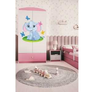 Obrazek Szafa Babydreams Różowy – Słonik