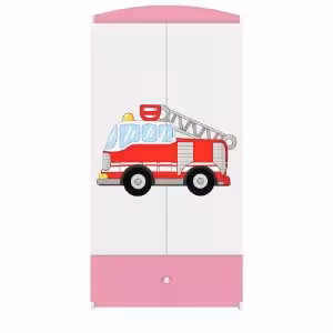 Obrazek Szafa Babydreams Różowy – Straż Pożarna