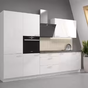 Obrazek Szafka Kuchenna Lara 80d 3s Bb Biały Połysk