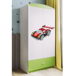 Obrazek Szafa Babydreams Zielony – Auto