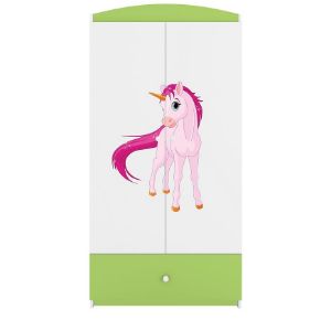 Obrazek Szafa Babydreams Zielony – Jednorożec
