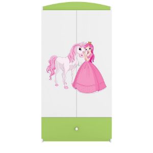 Obrazek Szafa Babydreams Zielony – Księżniczka 2