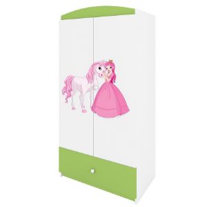 Obrazek Szafa Babydreams Zielony – Księżniczka 2
