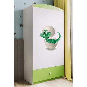 Obrazek Szafa Babydreams Zielony – Dino