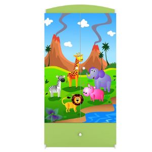 Obrazek Szafa Babydreams Zielony – Safari