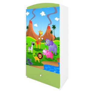 Obrazek Szafa Babydreams Zielony – Safari