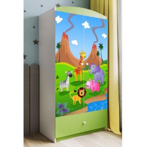 Obrazek Szafa Babydreams Zielony – Safari