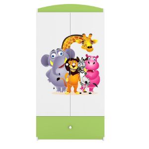 Obrazek Szafa Babydreams Zielony – Zoo