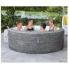 Obrazek Jacuzzi ogrodowe z hydromasażem 1.96x0.66m Budapest 60179 EnergySense Smart AirJet™ BESTWAY