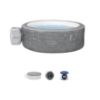 Obrazek Jacuzzi ogrodowe z hydromasażem 1.96x0.66m Budapest 60179 EnergySense Smart AirJet™ BESTWAY