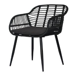 Obrazek Komplet mebli Juana Balcony Black 2+1