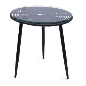 Obrazek Komplet mebli Juana Balcony Black 2+1