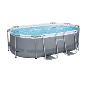 Obrazek Basen stelażowy owalny z pompą 3,05 x 2 x 0,84 m 5614A