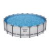 Obrazek Basen stelażowy z pompą 6,1 x 1,32 m 561FM