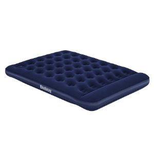 Obrazek Nadmuchiwany materac QUEEN z wbudowaną pompką nożną 2,03 x 1,52 x 0,28 m 67226