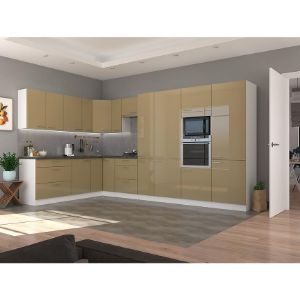 Obrazek Szafka Kuchenna Lara 60dkpl-162 1f Bb Cappucino Połysk