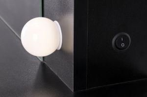 Obrazek Toaletka Jessie XL czarny