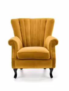 Obrazek Fotel Berry musztardowy