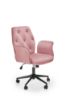 Obrazek Fotel obrotowy Mulin różowy