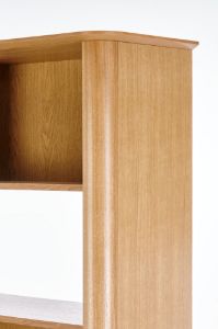 Obrazek Regał Saon 1 dąb naturalny/czarny