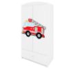 Obrazek Szafa Babydreams Biały – Straż Pożarna