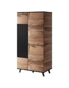 Obrazek Szafa Felicjan dąb wotan/czarny