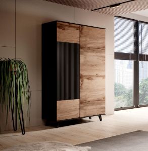 Obrazek Szafa Felicjan dąb wotan/czarny