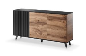 Obrazek Komoda Felicjan dąb wotan/czarny