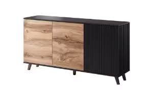 Obrazek Komoda Felicjan dąb wotan/czarny