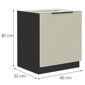 Obrazek Szafka kuchenna Arona cashmere 60d 1f bb