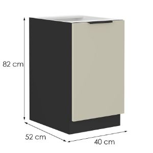 Obrazek Szafka kuchenna Arona cashmere 40d 1f bb